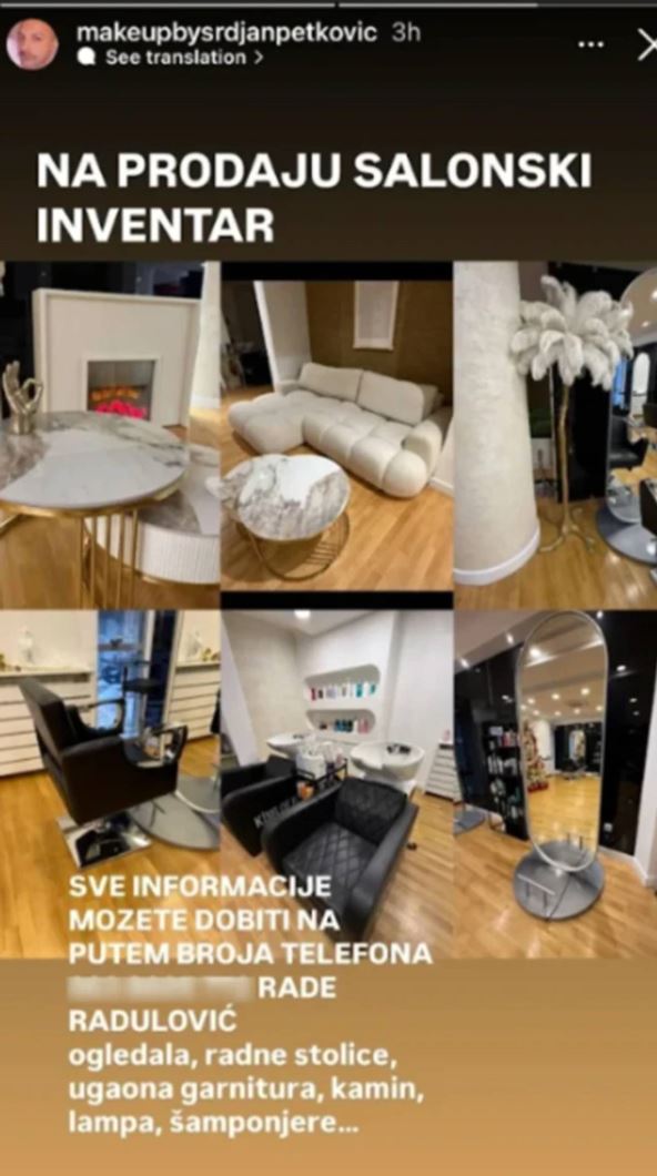 Matija Radulović salon prodaja