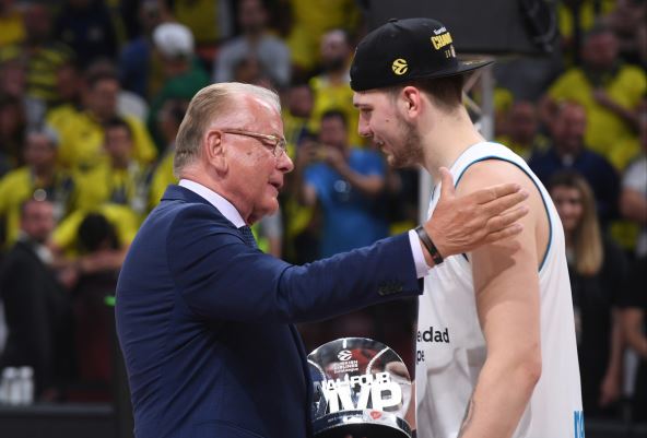 Dušan Ivković i Luka Dončić na Fajnal-foru Evrolige
