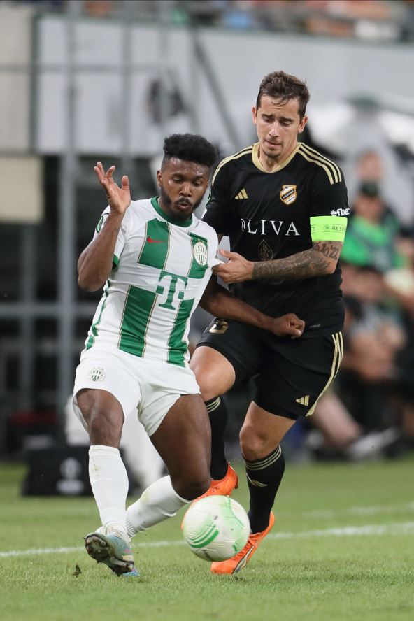 Markinjos u dresu Ferencvaroša protiv Čukaričkog