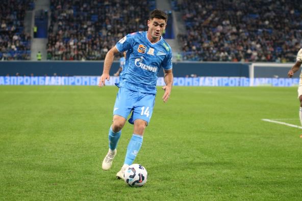 Saša Zdjelar na utakmici Zenita