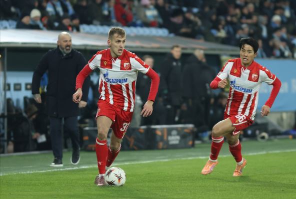 Vladimir Lučić i Dejan Stanković na utakmici Zvezde