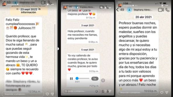 Hulio Iglesijas poruke