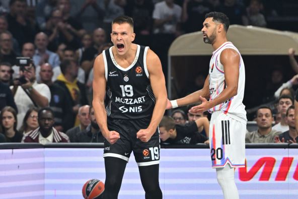 Arijan Lakić košarkaš Partizana