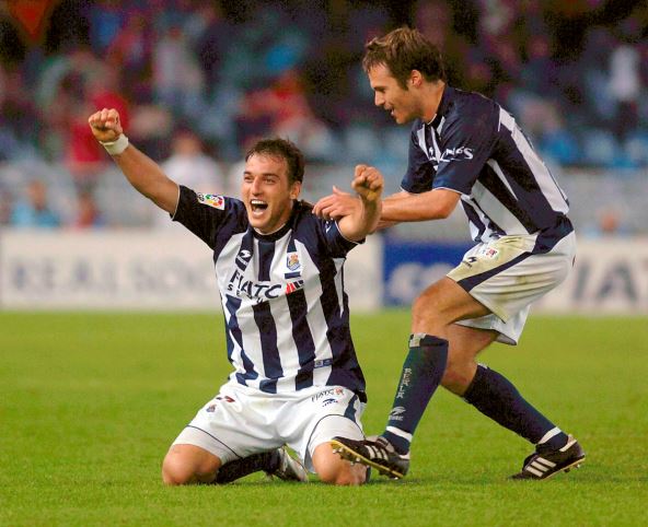 Darko Kovačević slavi gol u Real Sosijedadu