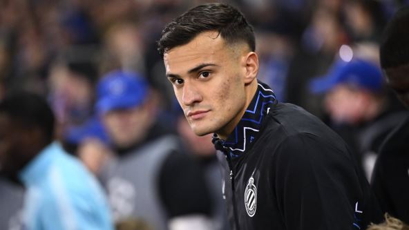 Aleksandar Stanković na utakmici Briž Olimpik Marsej