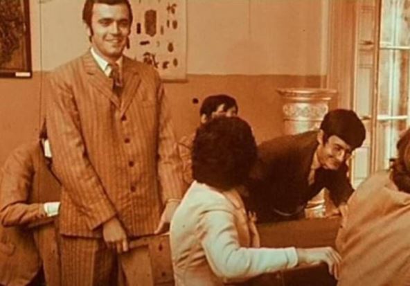 Feđa Stojanović u mladosti