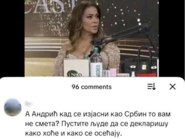 Mina Kostić komentar Ivo Andrić