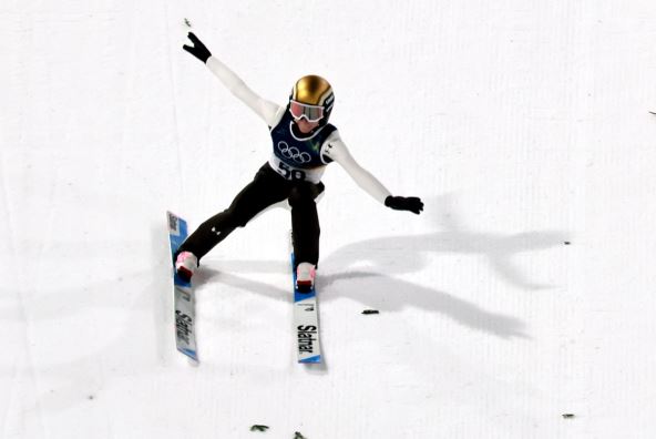 Nika Prevc na Zimskim olimpijskim igrama u Torinu
