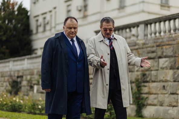 Џералд Форд и Тито (Раде Марковић и Небојша Дугалић), фото Перо Арсенијеви.jpg