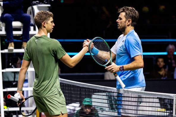 Sten Vavrinka i Tais Bugard pozdrav u Roterdamu