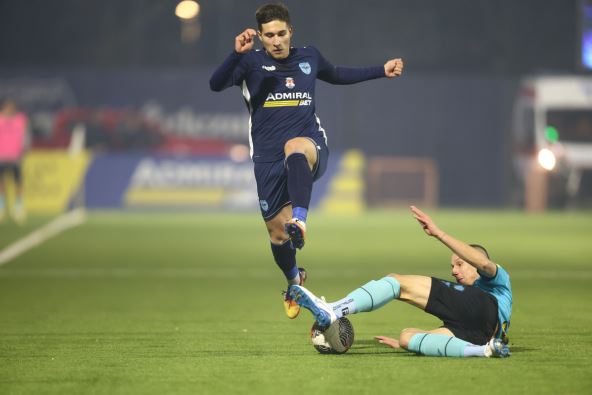 Uroš Tegeltija fudbaler Železničara iz Pančeva
