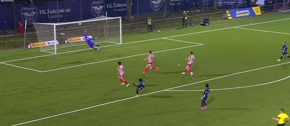 Karikari šut na Železničar Crvena zvezda