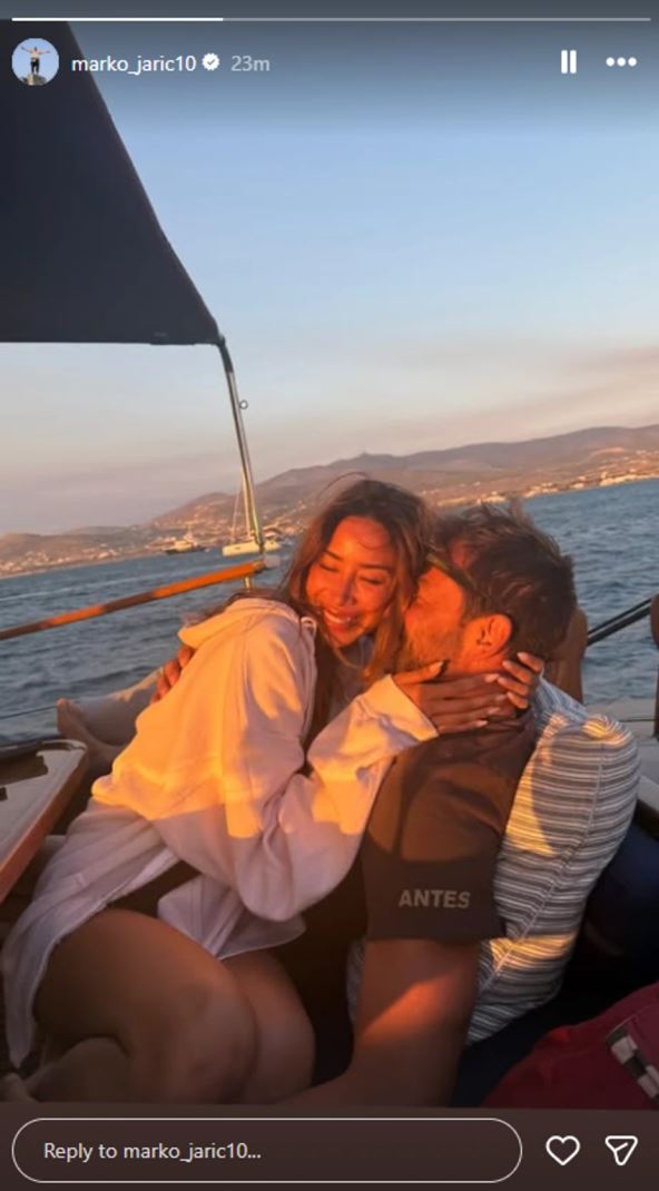 marko jarić sa devojkom