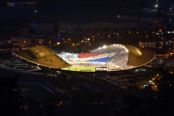 Stadion Hajduka iz Splita Poljud