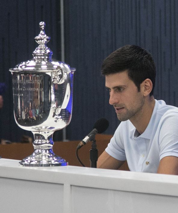 Novak Đoković na US Openu 2018