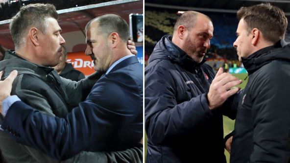 Dejan Stanković sa Savom Miloševićem i Aleksandrom Stanojevićem