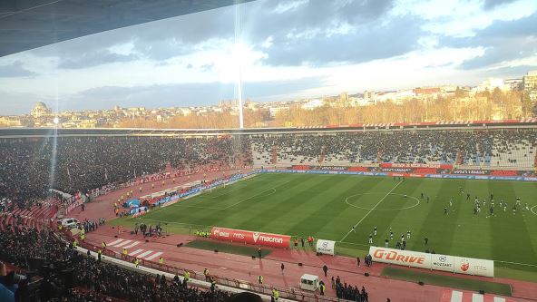 Stadion Rajko Mitić na 178 večitom derbiju Zvezda Partizan