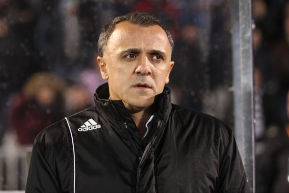 Ljubinko Drulović u opremi Partizana.