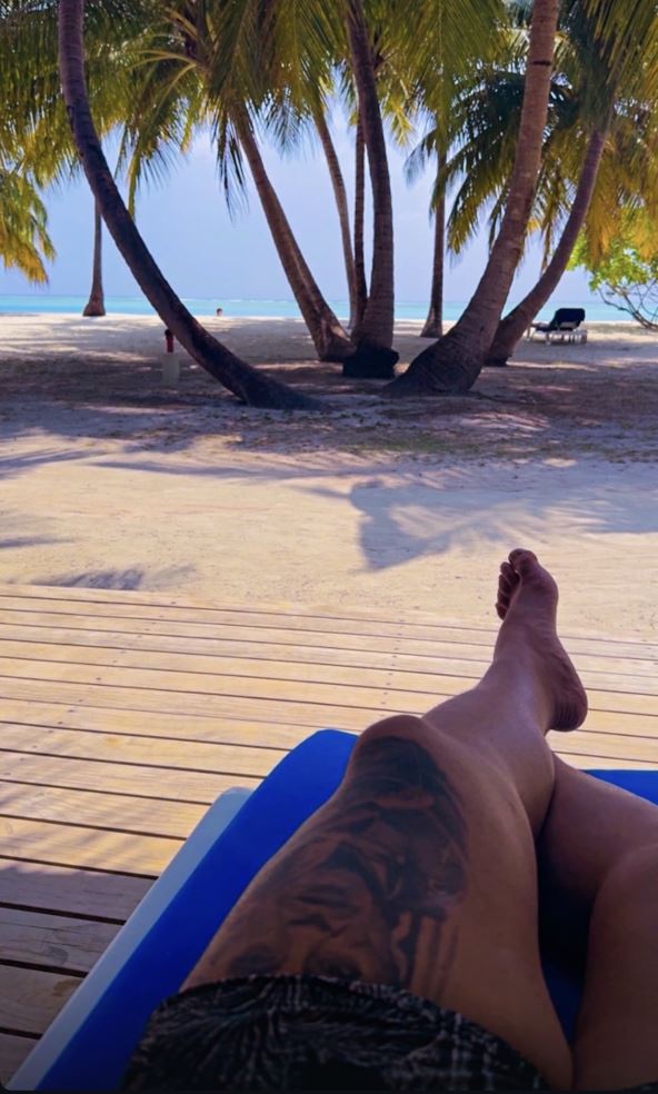 Darko Lazić na Maldivima