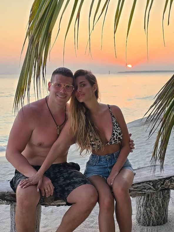 Jelena i Sloba na odmoru na Maldivima