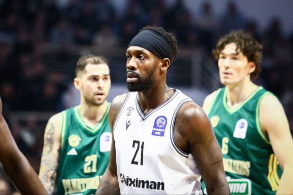 Patrik Beverli na meču PAOK - Panatinaikos