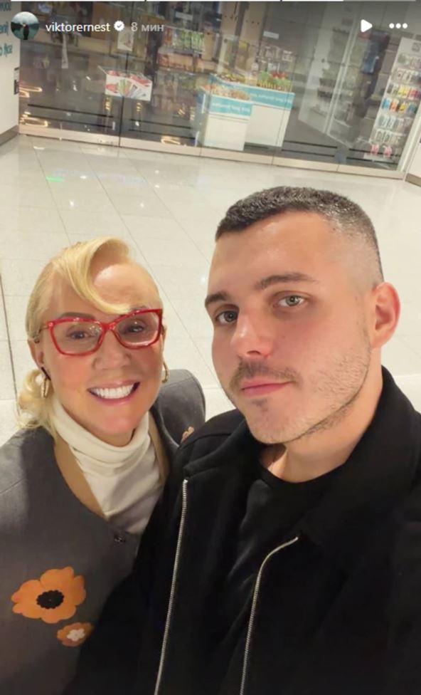 Viktor sa Brenom bez šminke