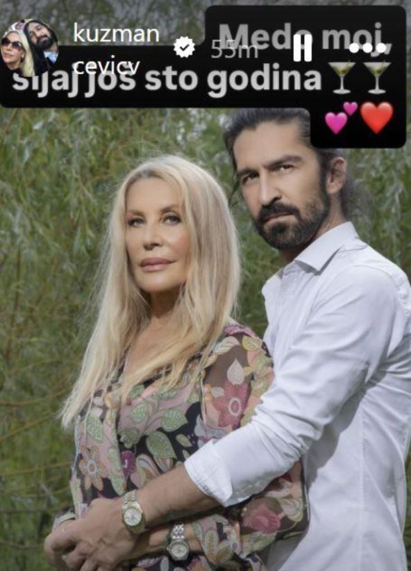 Verica Rakočević čestita rođendan Veljku