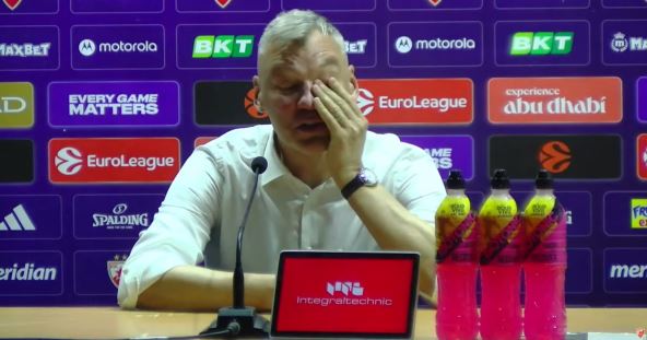 Šarunas Jasikevičijus posle utakmice Zvezda Fenerbahče