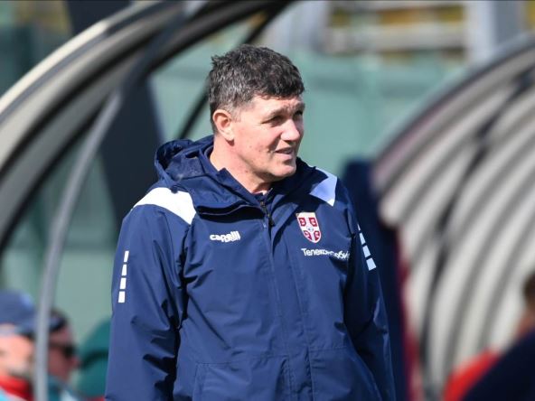 Selektor omladinske reprezentacije Srbije Gordan Petrić.