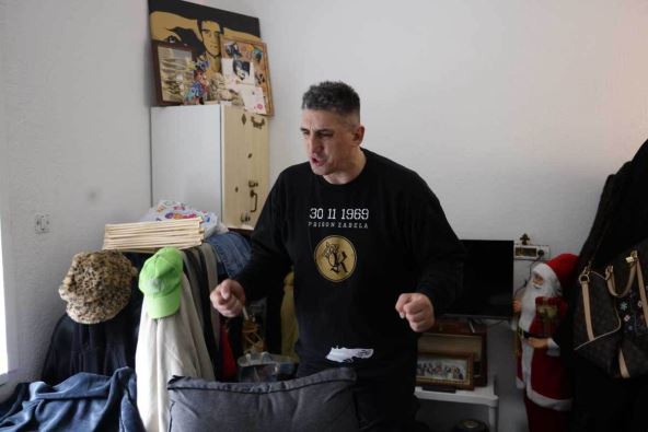 Kristijan Golubović u kući pokojne Stele