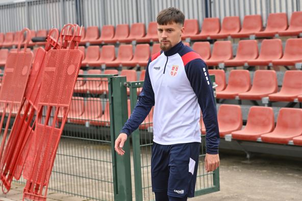 Njegoš Petrović u opremi Srbije