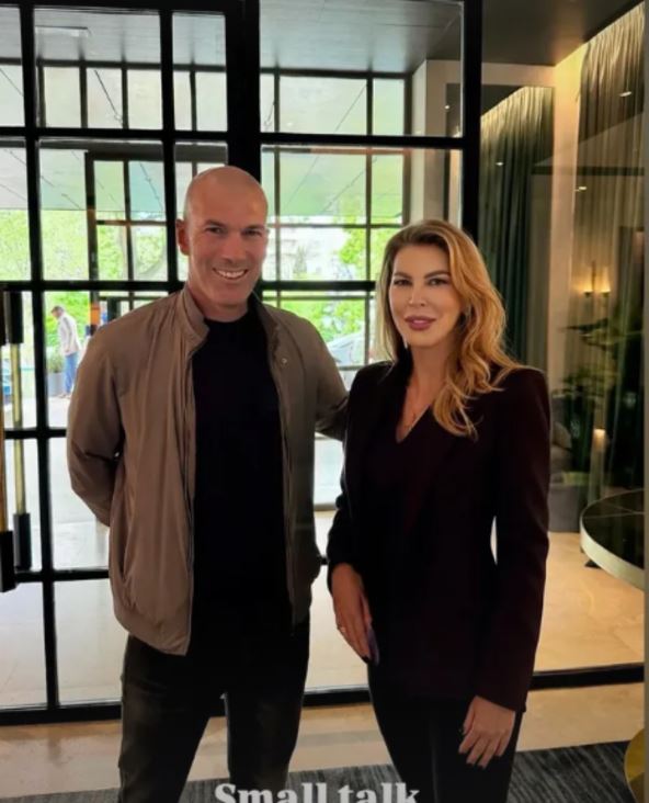 Milka Forcan i Zinedin Zidan u Madridu