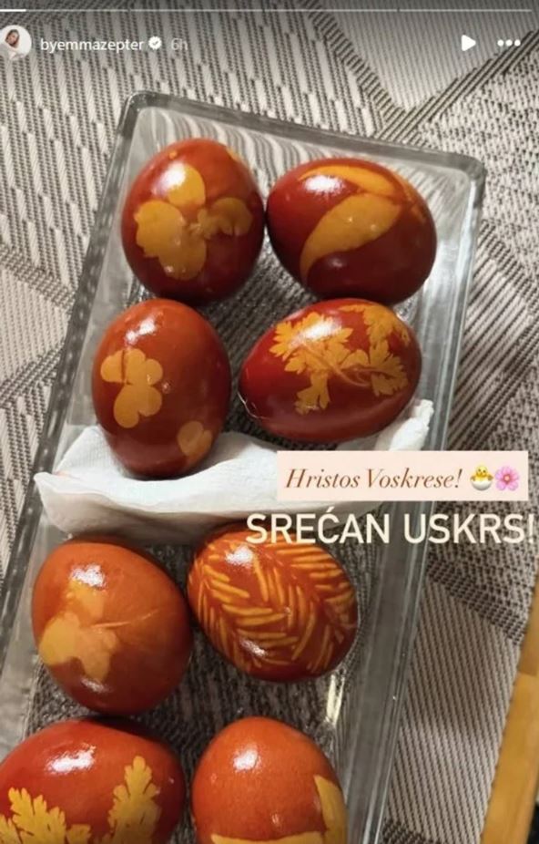 Ema Cepter farbanje jaja