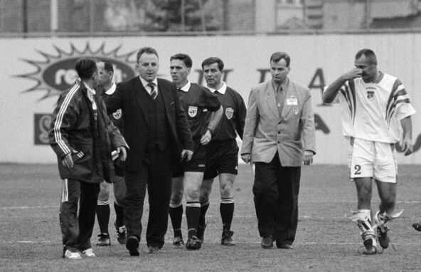 Željko Ražnatović Arkan i Dragan Okuka