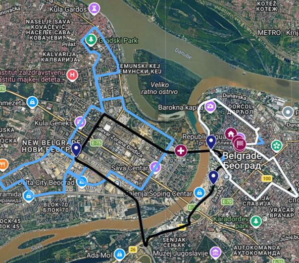 Detaljan spisak ulica koje će biti zatvorene zbog Beogradskog polumaratona