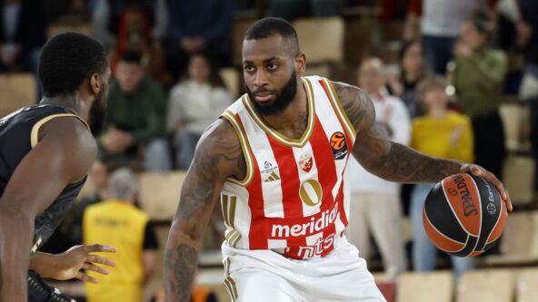 Kodi Miler Mekintajer na utakmici Monako Zvezda