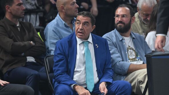 Američki moćnik Paolo Zampoli na derbiju Partizan Zvezda u Beogradskoj areni