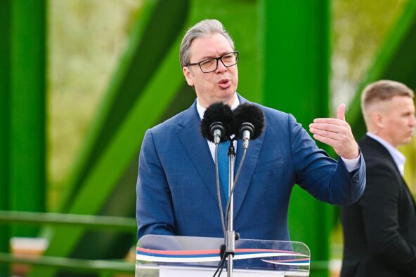 Aleksandar Vučić na otvaranju novog mosta u Tomaševcu (1).jpg