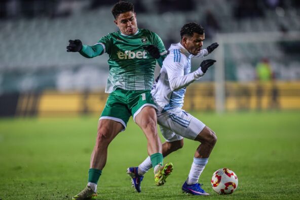 Detalj utakmice Levski Ludogorec