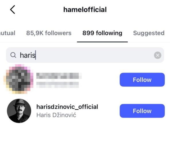 Melina se prati sa Harisom