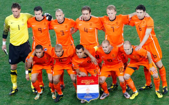 Gregori Van Der Vil u timu Holandije u finalu Svetskog prvenstva 2010
