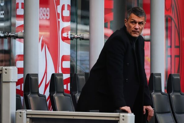 Paolo Maldini na stadionu San Siro