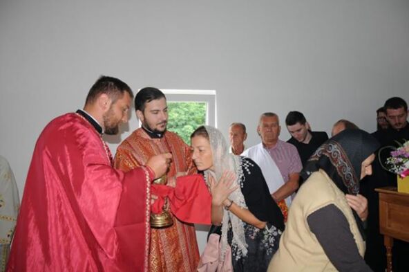 Otac Darko i Bogdan na službi pre 9 godina.jpg