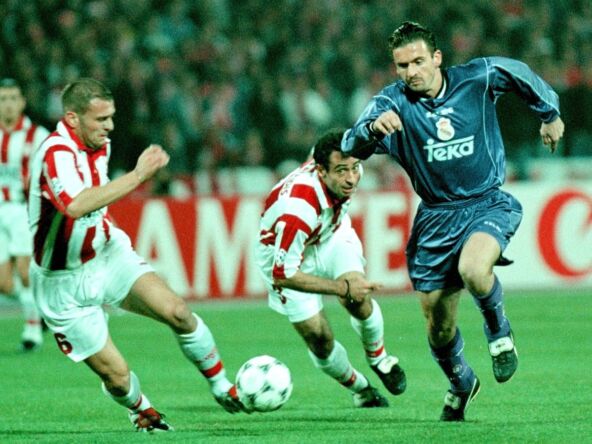 Predrag Mijatović u napadu na Real Madrid Olimpijakos