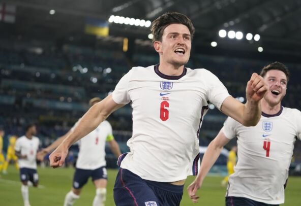 Hari Megvajer slavi gol za Englesku