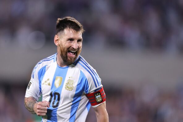 Leo Mesi slavi gol za Argentinu