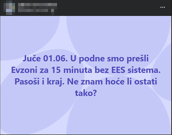 EES sistem