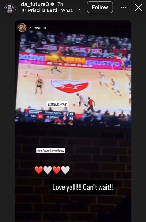 Ajzea Kenan objava na Instagramu