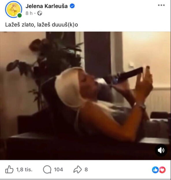 Jelena potkačila Duška