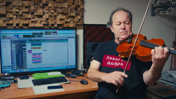 Aleksandar Gajić violonista iz Srbije